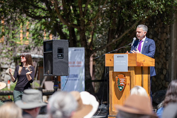 032 - Ansel Adams Stamp Ceremony
