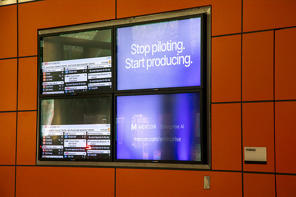 Grand Hall First St Side Wall Display Lower Screen is Bad-1