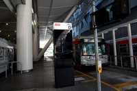 screens at Bay C and Bay D City bus area were out-2